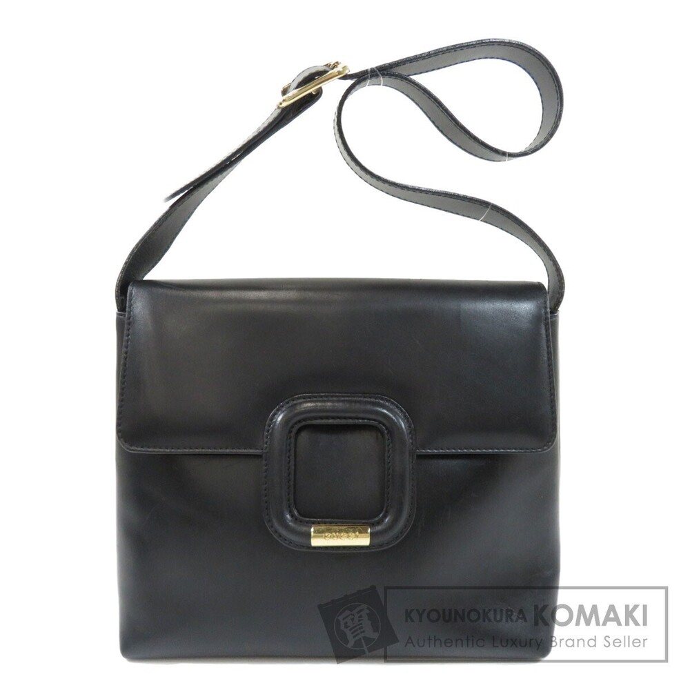 Gucci logo motif shoulder bag calfskin